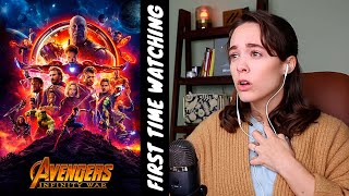 AVENGERS INFINITY WAR first time watching  PART ONE [upl. by Elsinore563]