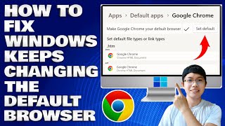 How To Fix Windows Keeps Changing The Default Browser Guide [upl. by Mafalda]