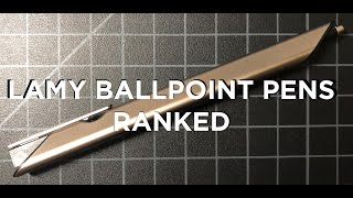 9 Lamy Ballpoint Pens Reviewed [upl. by Mosa]