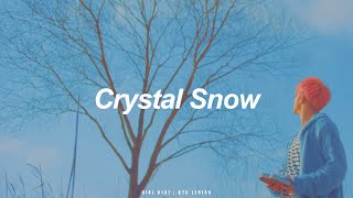 Crystal Snow  BTS 防弾少年団 English Lyrics [upl. by Michele]