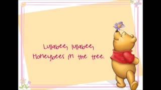 Lulabee Lyrics Winnie the Pooh HD [upl. by Yenahteb]