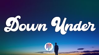 Men At Work  Down Under Lyrics [upl. by Judd]