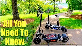 Uberscoot 1000w1600w Electric Scooters FAQ  How To [upl. by Eizle]