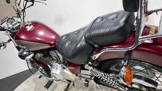 YAMAHA VIRAGO XV 250 1997 15K WALK AROUND  RUNNING VIDEO [upl. by Wenn]