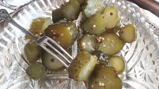 Old Fashioned 9 Day Pickles Recipe hot water bath method amp canning tips [upl. by Bernice849]