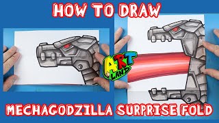 How to Draw MECHAGODZILLA SURPRISE FOLD [upl. by Backler981]