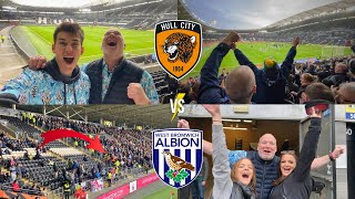 HULL CITY VS WBA VLOG LIMBS AS ALBION WIN THEIR FIRST GAME IN EIGHT [upl. by Barbuto]