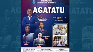 AGATATU WORSHIP SERVICE With Pr CHRISTOPHE Pr MAISHA EV BIZIMANA and EV KIDUMU  07062023 [upl. by Millman]