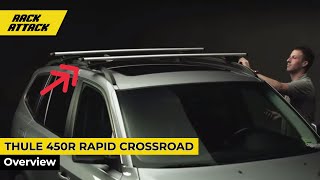 Thule 450R Rapid Crossroad Roof Rack Overview And Installation [upl. by Jermayne]