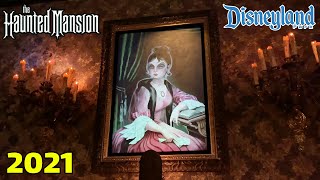 NEW 2021 ENHANCED Haunted Mansion  Disneyland  Full Ride Through [upl. by Breena]