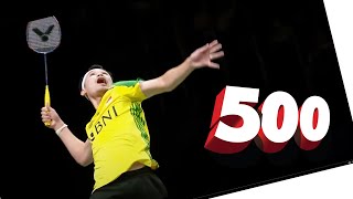 10 Fastest Badminton Smashes Ever [upl. by Imray800]