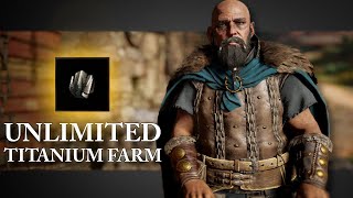 WHERE TO FIND TITANIUM  Assassins Creed Valhalla Unlimited Farming Loop [upl. by Vokaay]