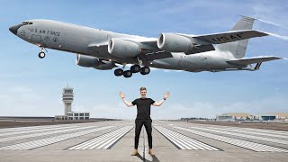 Inside the Air Forces Flying Gas Station  KC135 Stratotanker [upl. by Ahsrat10]