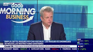 Thibaut Bechetoille CroissancePlus  Les risques économiques de nouvelles restrictions sanitaires [upl. by Turnbull]