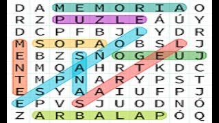 Word search puzzle 105  game free [upl. by Spooner]