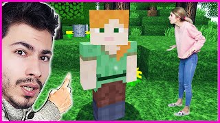 BAYŞAKACI VE DİLA 😱  Minecraft YİĞİT SARI [upl. by Anaela]