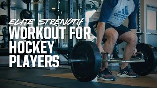 Complete Strength Workout for Hockey Players [upl. by Initof437]