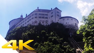 Kufstein Fortress 4K  Tirol Austria  Castle amp Medieval History [upl. by Yeltnerb]