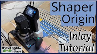 Shaper Origin Inlay Tutorial [upl. by Ennaylloh]