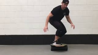 INDO BOARD  Surf Ready Fitness Demos How To Do Popups On Your Balance Board [upl. by Posehn]