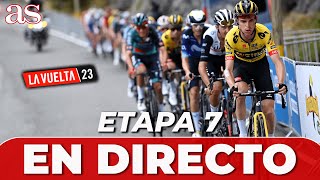 ETAPA 7 VUELTA A ESPAÑA EN VIVO  UTIEL  OLIVA ESPRINT MASIVO  Diario AS [upl. by Black]