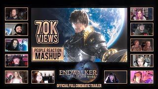 Official Full Cinematic Trailer  FINAL FANTASY XIV Endwalker  Reaction Mashup Video [upl. by Anamor]