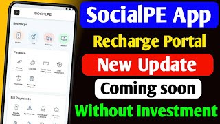 SocialPE Recharge Portal And Bill Payment On SocialPE Coming Soon [upl. by Hyozo]