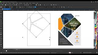 How to Create Corporate Flyer Design Template Using Coreldraw [upl. by Baiel]