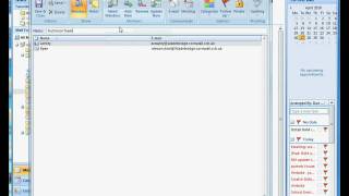 Creating an Email Group or Distrubution List in Outlook 2007 [upl. by Jordison]