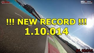 Franciacorta Onboard BMW S1000RR Record 2015  Fabrizio Perotti 110014 [upl. by Ahsitaf]