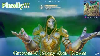 Embrace The Power Victory Von Doom Fortnite Insane New Mythic [upl. by Ahsiyn]