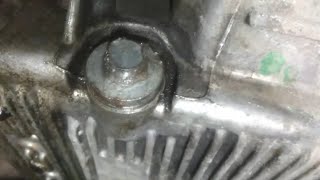 How to Remove RoundedStripped Oil Drain Plug [upl. by Ylahtan]