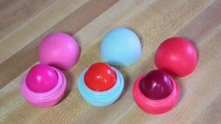 ♥Como Hacer Balsamo Labiales EOS Con Color BALSAMO LABIAL CASERO How to Make EOS Lip Balm [upl. by Elawalo]