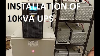 How to install 10KVA UPS System [upl. by Daniella624]