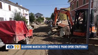 Alluvione Marche 2022 operativo il piano opere strutturali [upl. by Eidna]