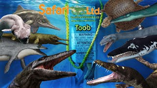 Safari Ltd  Prehistoric Sea Life Toob  Unboxing and Review [upl. by Jovita]