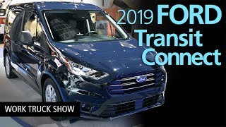 2019 Ford Transit Connect Compact Cargo Van Walkaround [upl. by Simonetta]