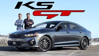 2021 Kia K5 GT Review  The Almost Performance Sedan [upl. by Rouvin684]