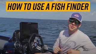 How to Use a Fish Finder  Basics of Boating [upl. by Neeven]