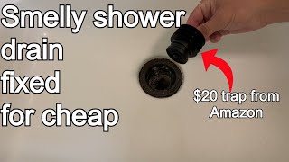 Smell from Shower Drain Fixed [upl. by Alyce]