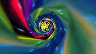 Vestibular Optokinetic Training  Colorful Tunnel [upl. by Anomar]