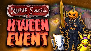 This NEW CUSTOM HWeen Event Has INSANE Rewards  RuneSaga  BIG GIVEAWAY [upl. by Lyndsie]