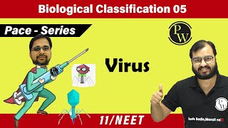 Biological Classification 05  Virus  Class 11  Pace Series  NEET [upl. by Nyrret]