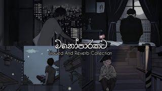 මනෝපාරකට  Sinhala Slowed And ReverbCollection  Playlist 5 [upl. by Eolcin313]