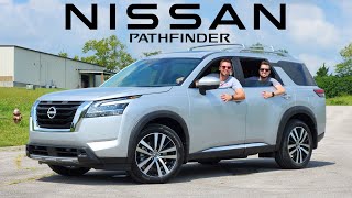 2024 Nissan Pathfinder Platinum  Anything NEW for Nissans Family Winner [upl. by Iden]