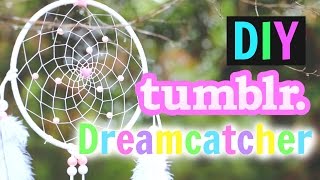 DIY Tumblr Dreamcatcher Tutorial How To Make A Dreamcatcher [upl. by Rocky]