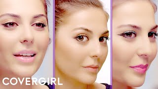 Cat Eye Makeup Tips 3 Ways to Apply Eyeliner with Sona Gasparian  COVERGIRL [upl. by Cosme931]