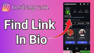 How To Find Link In Bio On Instagram  EasyKnowHow [upl. by Gitt]