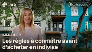 Immobilier  quoi savoir avant dacheter une copropriété indivise [upl. by Teage892]