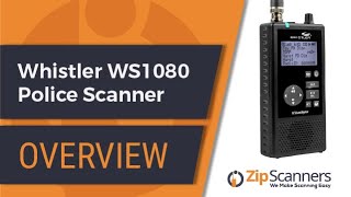 Whistler WS1080 Police Scanner  Introduction amp Overview [upl. by Darwin]